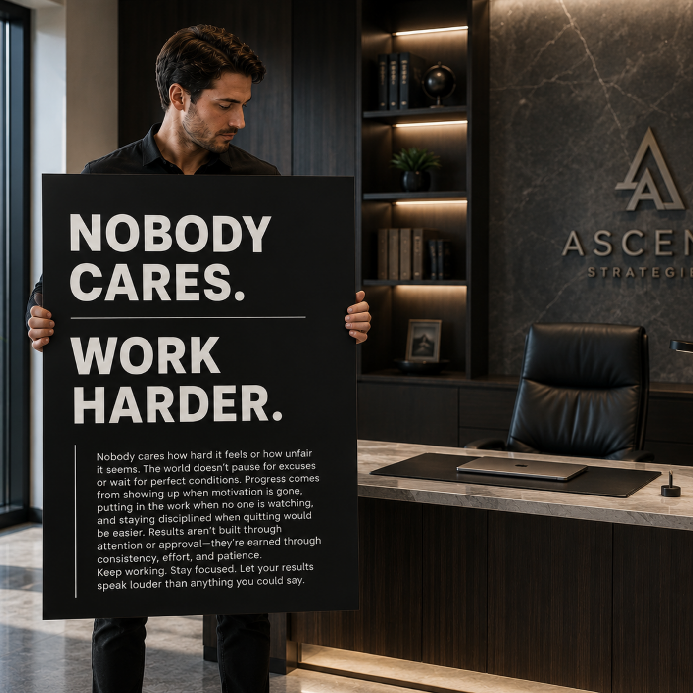 Nobody Cares. Work Harder.