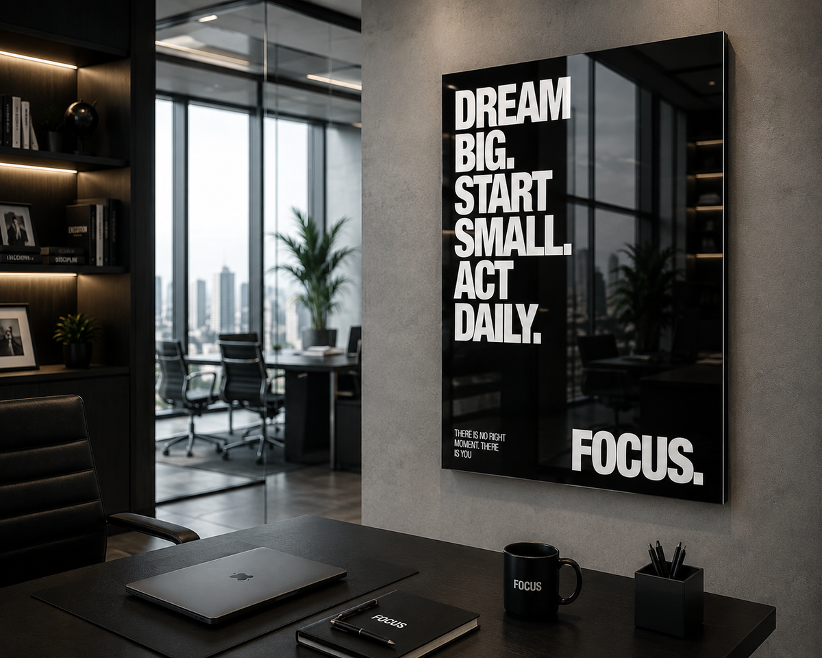 Dream Big, Start Small, Act Daily