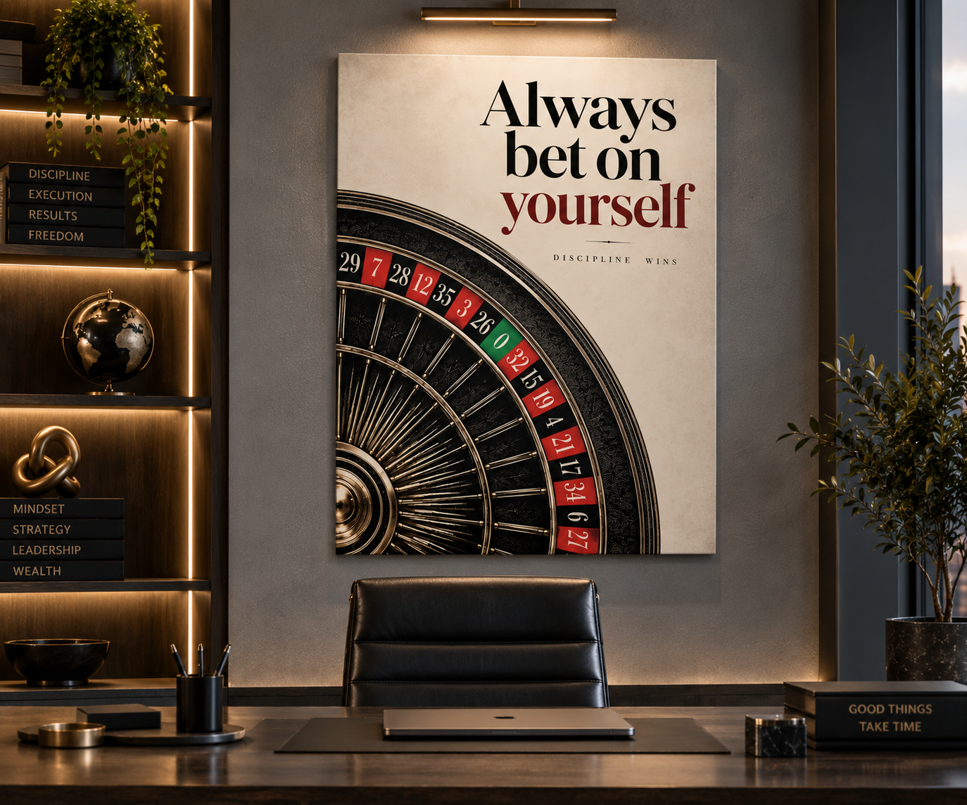 Always Bet on Yourself