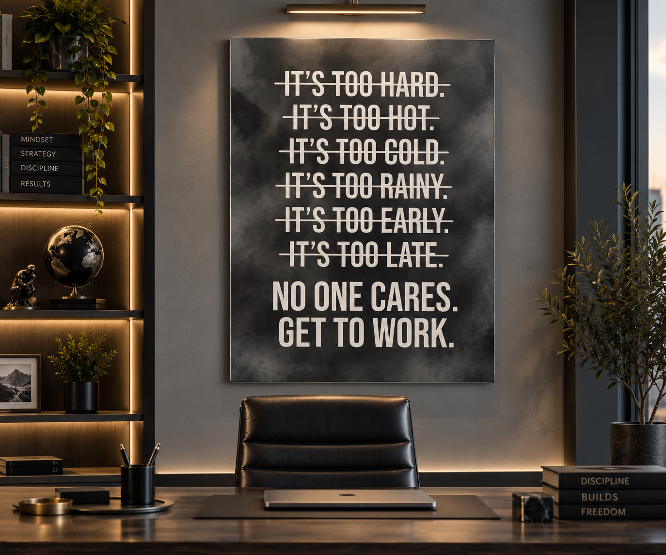 No One Cares Get To Work
