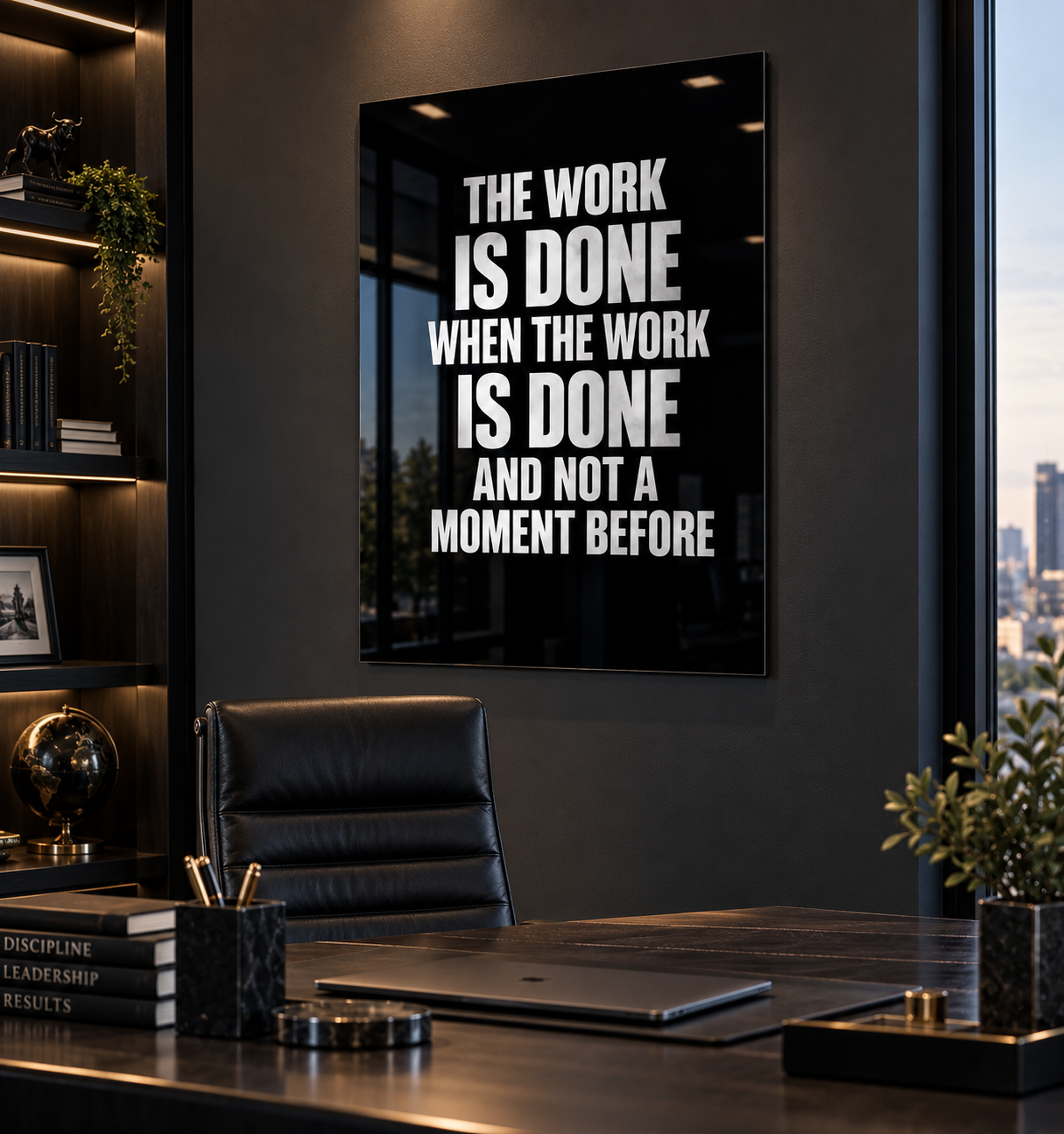 The Work Is Done